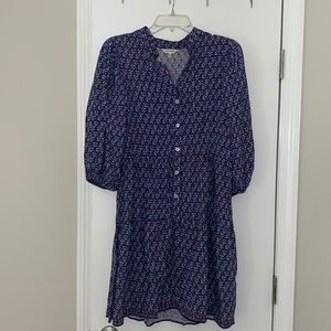 Puff Sleeve Tiered Dress